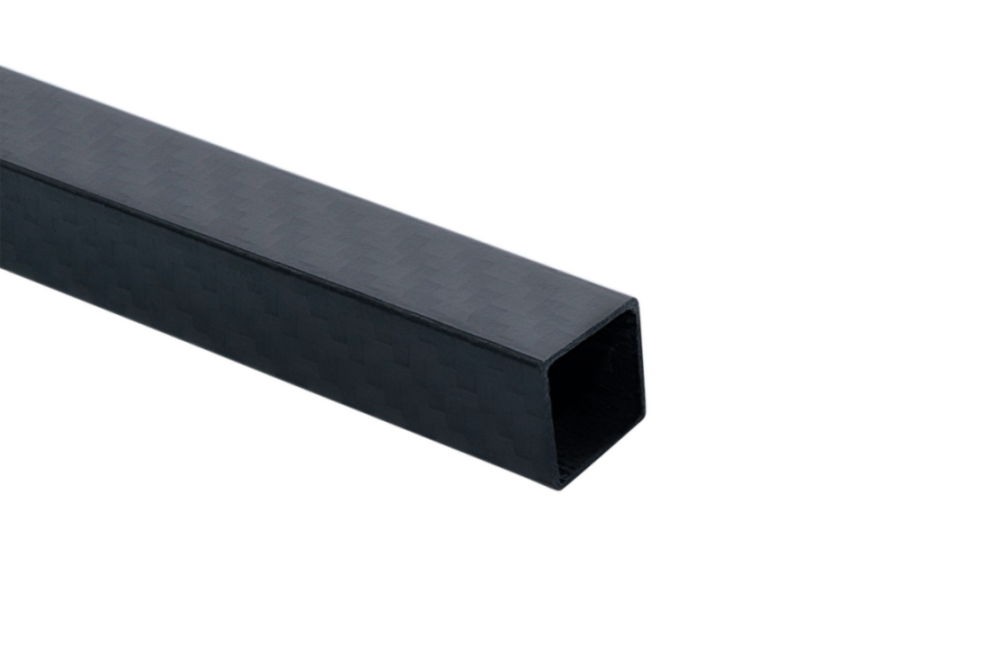 The CFK square tube, made of 3K bidirectional carbon fiber is used for high-strength applications in model making, engineering, and mechanical engineering. CFK square tube 3K Carbon bidirectional high strength Model making Engineering Mechanical engineering