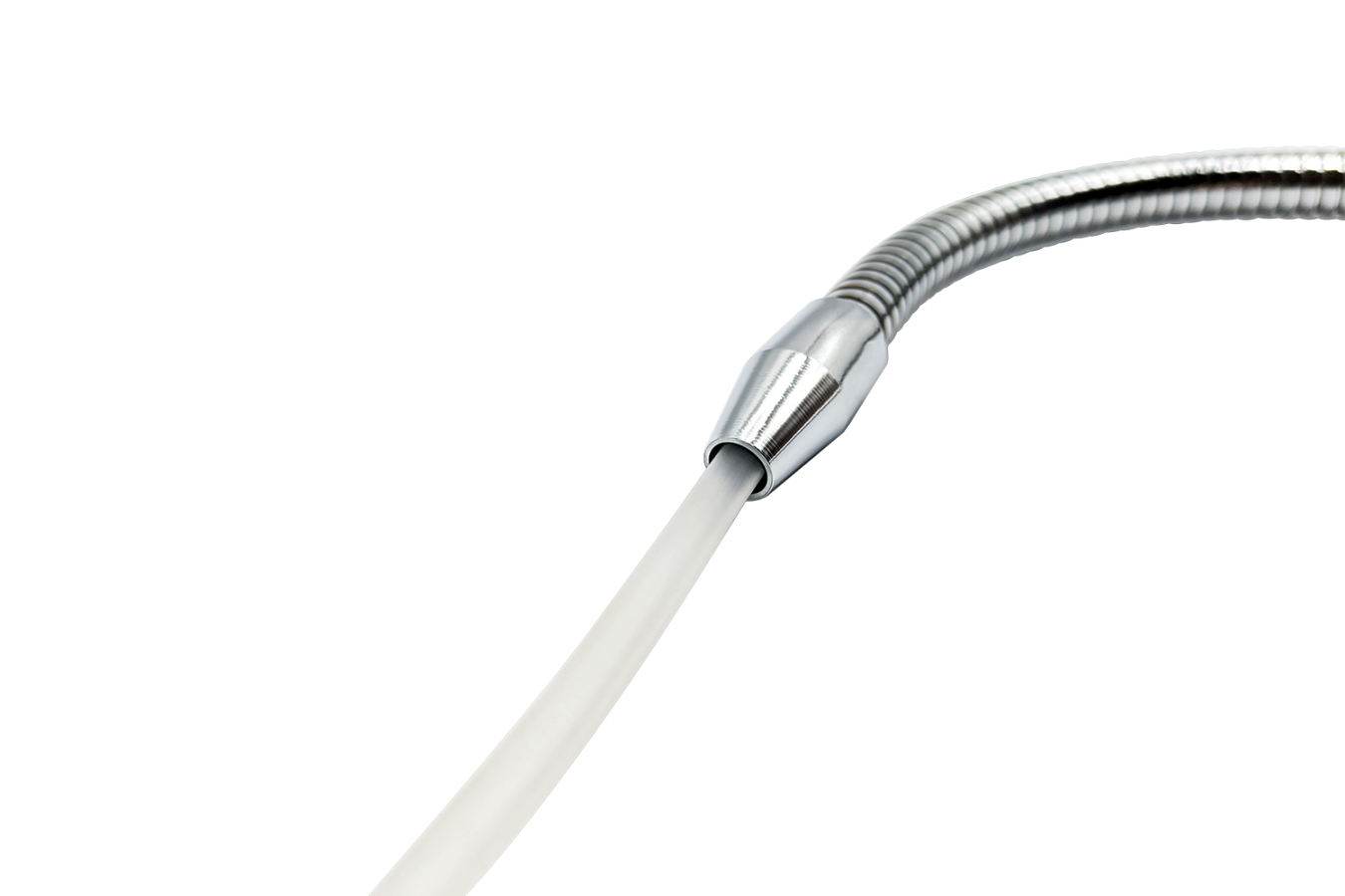 The metal coolant hose, designed as an articulated hose, is used in CNC cooling systems for delivering cutting fluids and is an integral part of hose systems. articulated coolant hose tube metal CNC cooling systems