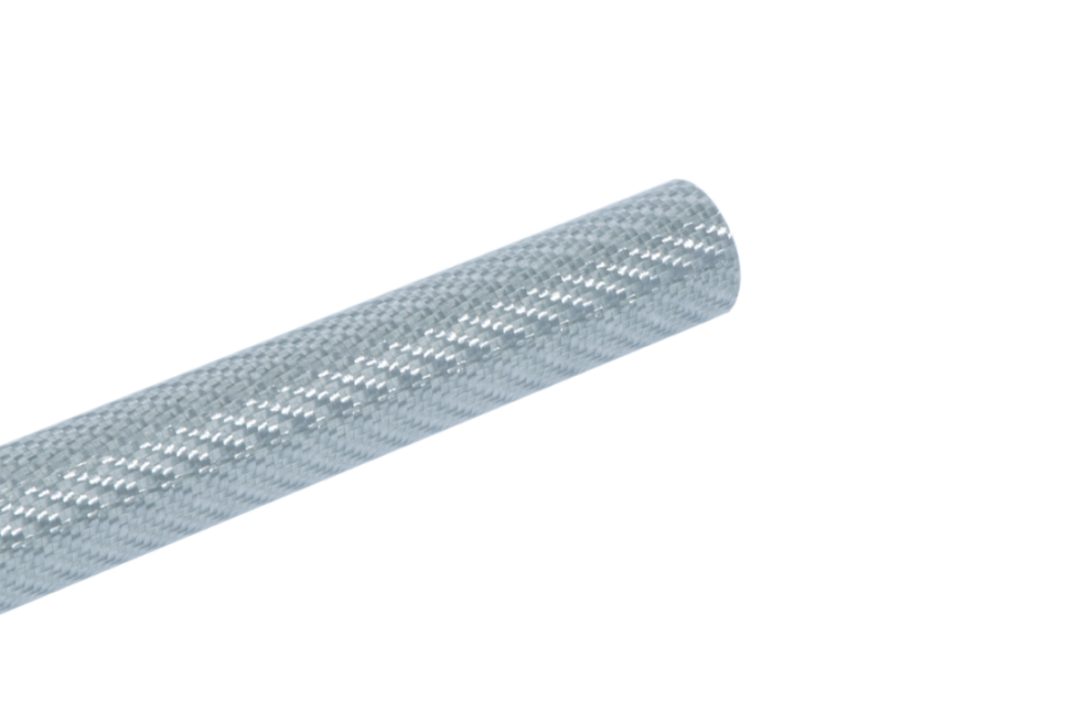 The silver CFK tube, made of 3K bidirectional carbon fiber is used for high-strength applications in model making, engineering, and mechanical engineering. silver CFK tube 3K Carbon bidirectional high strength Model making Engineering Mechanical engineering