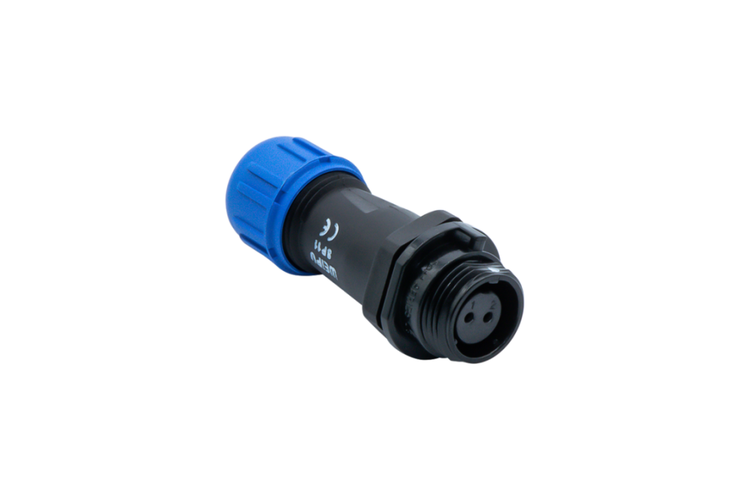 Weipu SP1111 circular connector 2-pin IP68