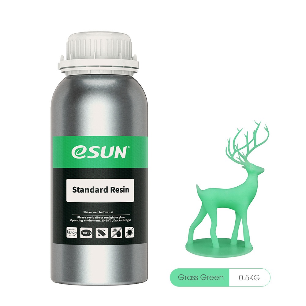 Esun Standard Resin 500gr grassgreen Premium 3D printing resin high quality LCD DLP