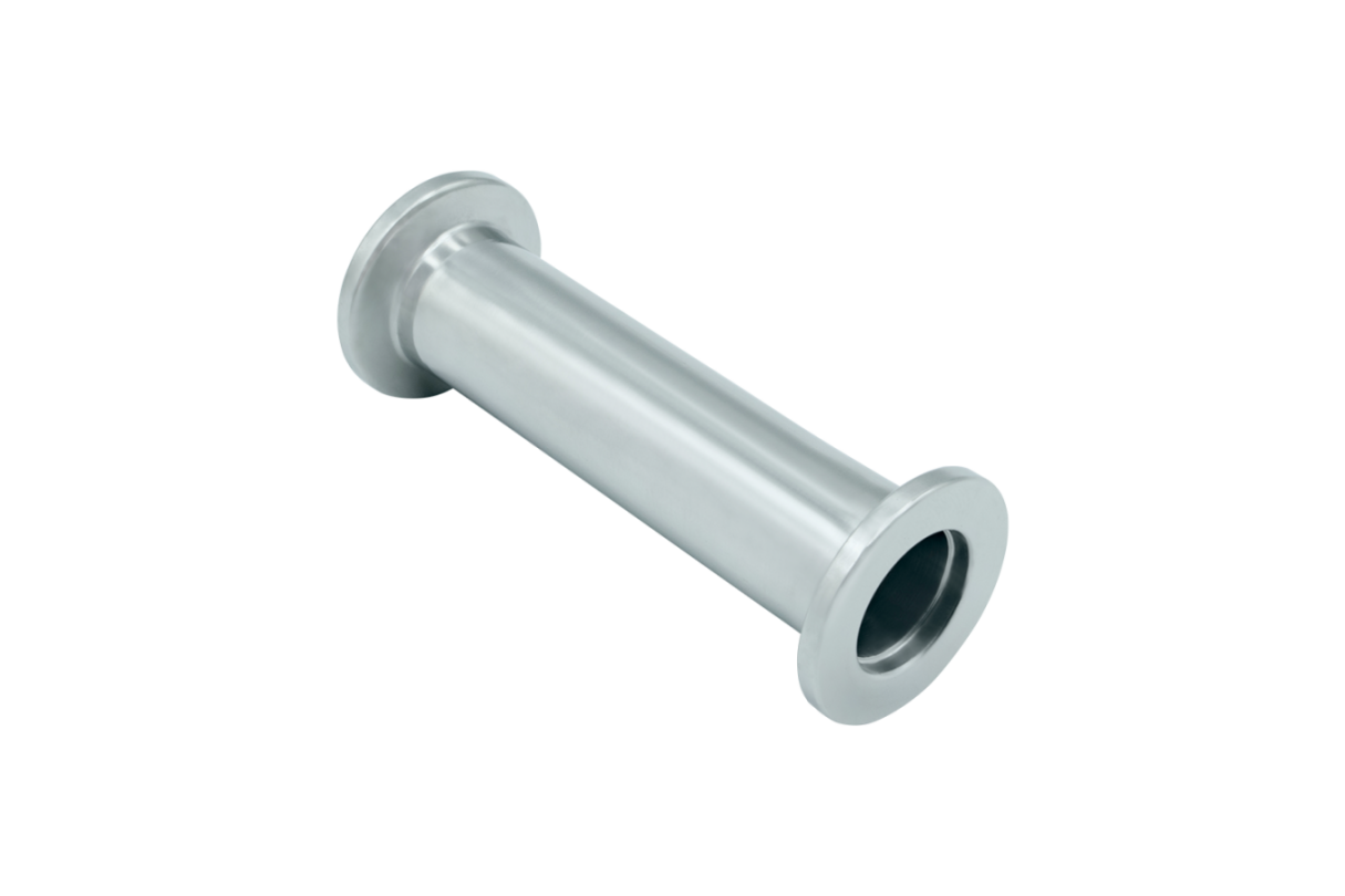 The stainless steel vacuum tube, crafted from high-quality stainless steel, ensures a durable, corrosion-resistant, and leak-tight connection between vacuum applications. Stainless steel  Vacuum tube  KF16  KF25  Durable  Corrosion-resistant  High-vacuum  Precision  Connection  Smooth surface