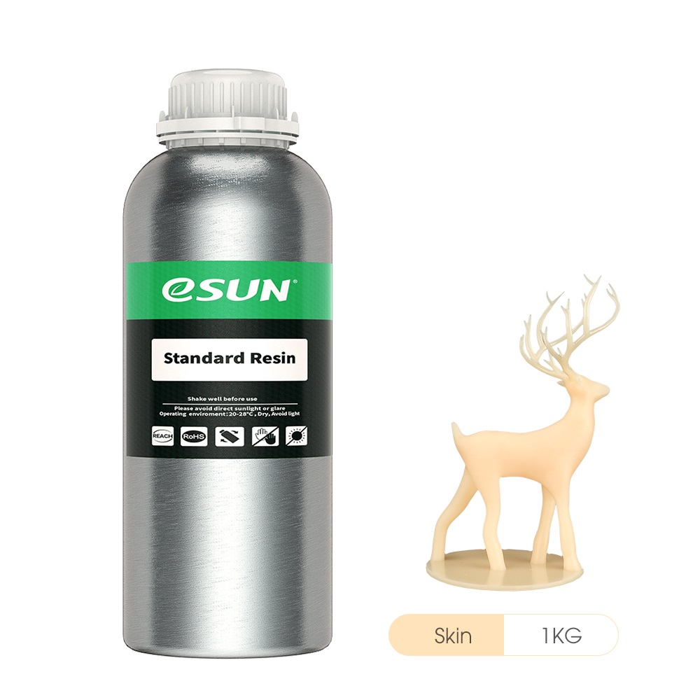 Esun Standard Resin 1000gr beige Premium 3D printing resin high quality LCD DLP