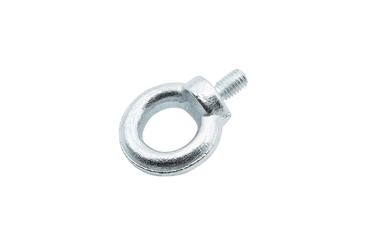 The high-quality galvanized steel eye bolt offers a reliable solution for various fastening tasks, featuring an external thread for stable mounting. It provides excellent stability, corrosion resistance, durability, and and complies with DIN580. high-quality galvanized steel eye bolt DIN580 reliable solution for various fastening tasks external thread stable mounting excellent stability corrosion resistance durability versatility