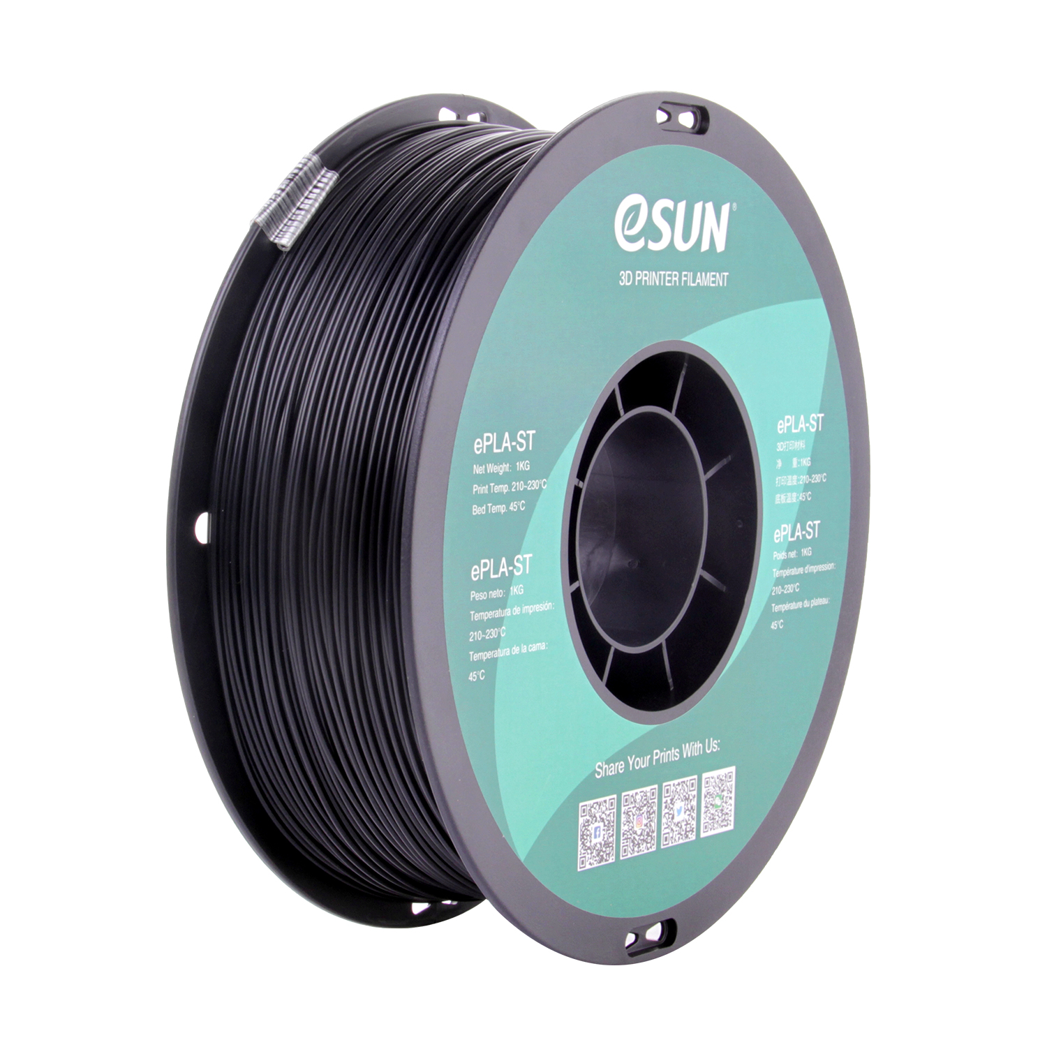 ESUN 3D-Drucker Filament ePLA-ST 1,75 mm 1 kg Rolle