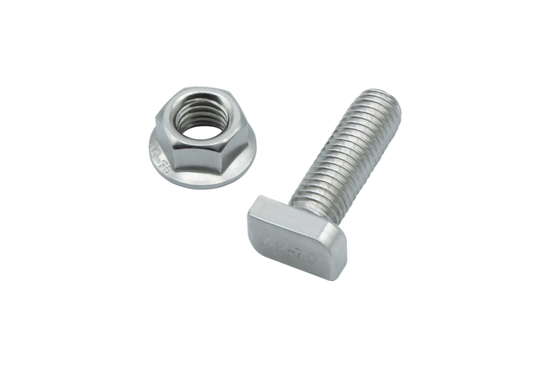 hammer head screw stainless steel Slot 10 solar profiles PV systems