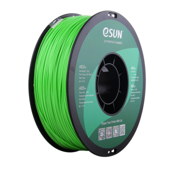 Esun ABS+ 1kg lightgreen Premium 3D printing filament high quality