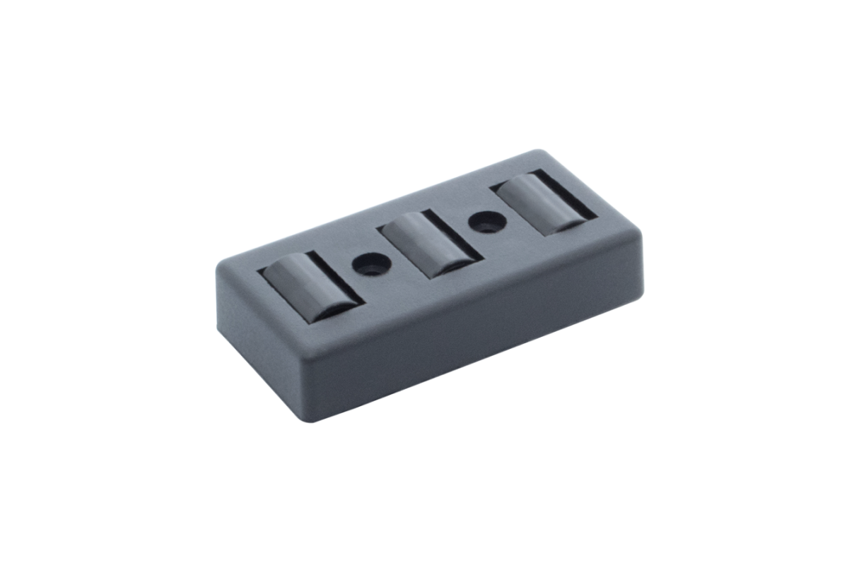 Rollenelement ohne Bordkante, Draufsicht
