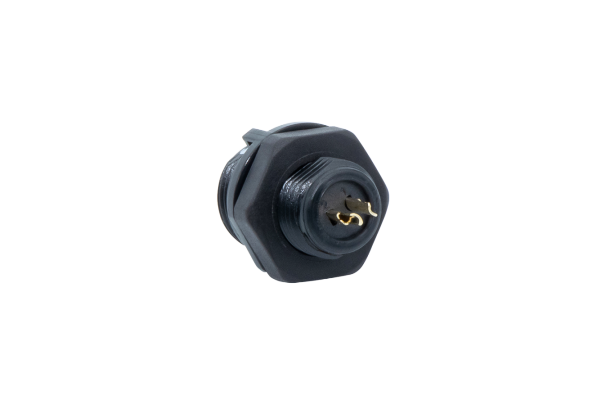 Weipu SP1112 panel mount socket circular connector 2-pin IP68