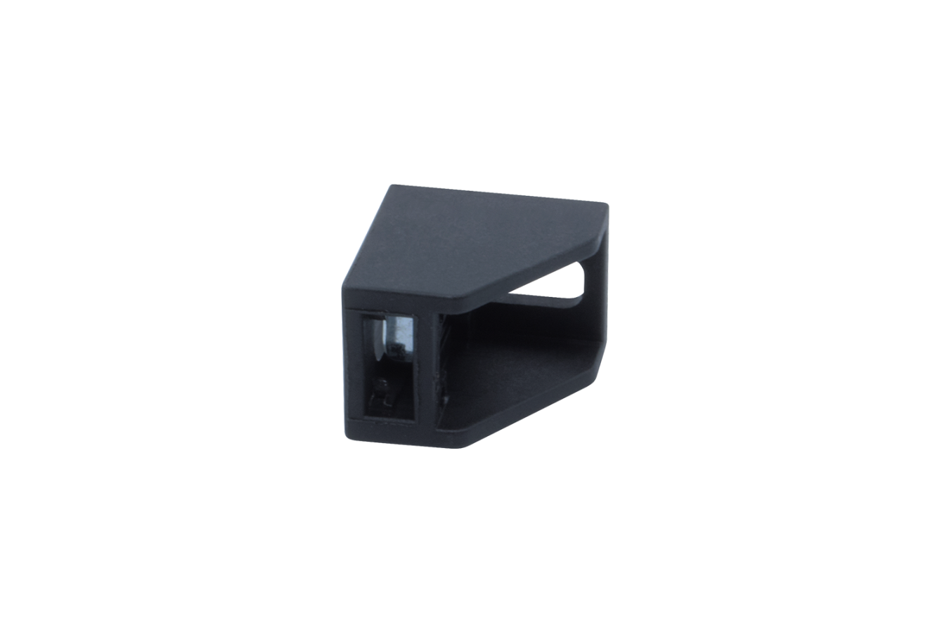 The mounting block, made of nylon and steel, is designed for connect side walls with aluminum profiles such as Item and Bosch, providing a reliable fastening solution. mounting block nylon steel connect side walls with aluminum profiles Item Bosch