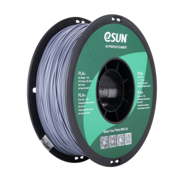 Esun PLA+ 1kg grey Premium 3D printing filament high quality