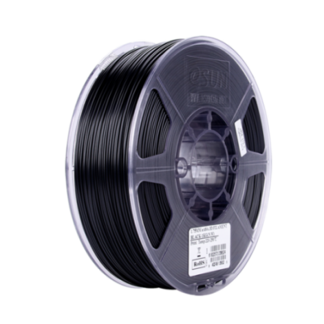Esun eASA 1kg black 1.75mm diameter, high-quality filament for 3D printing and additive manufacturing, a premium material for rapid prototyping Esun eASA 1kg black Premium 3D printing filament high quality